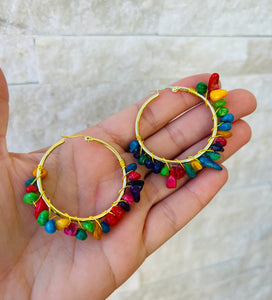 Gold Hoop Earrings